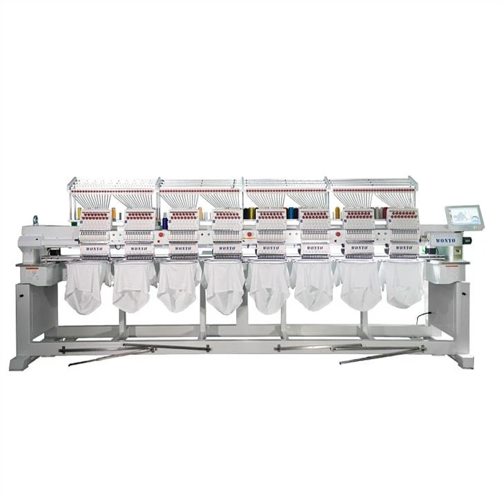 Máy thêu tự động 8 đầu công nghiệp